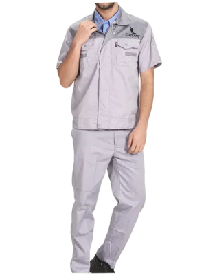 Summer Workwear Grey Clothes For Men
